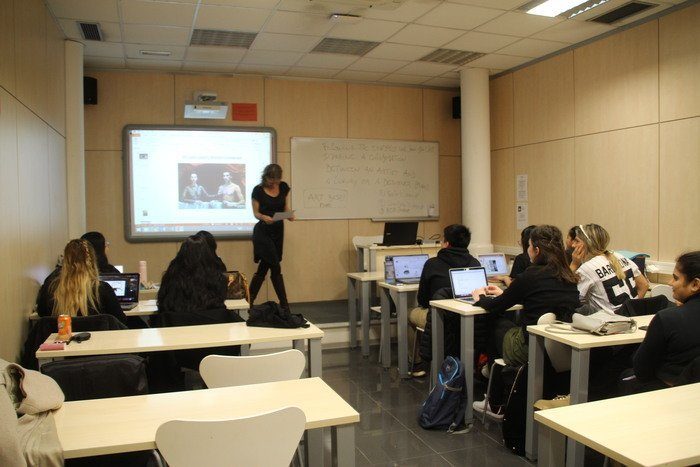 Cendrillon Bélanger visita TBS Education