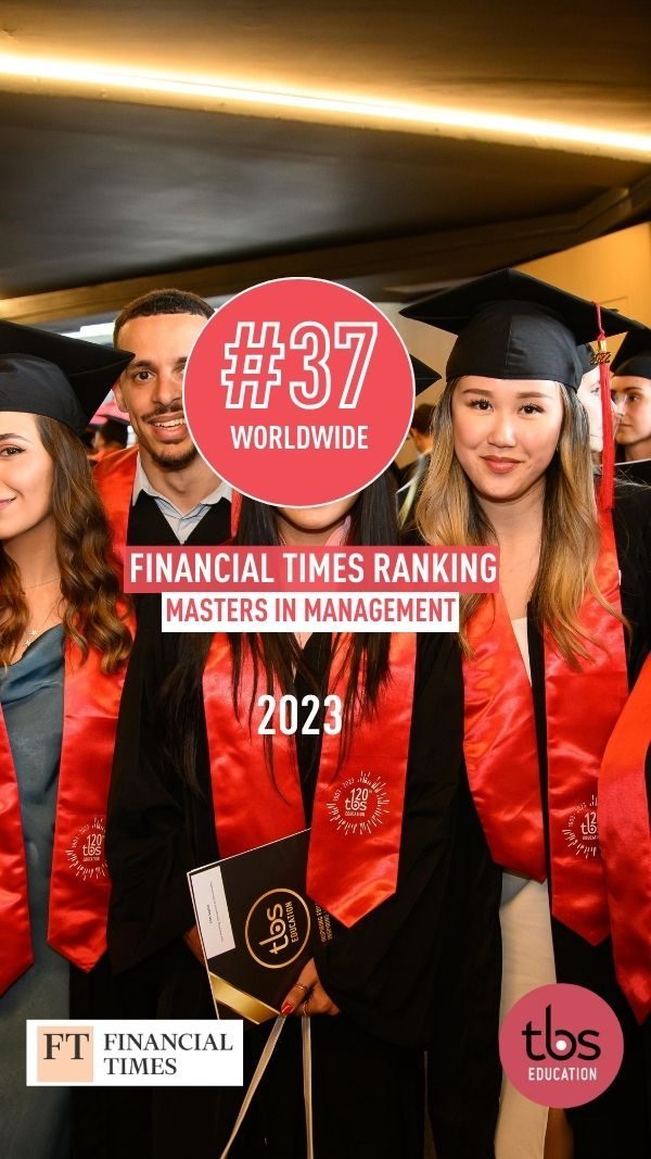 37 Posición para el master in management de TBS Education según Financial Times